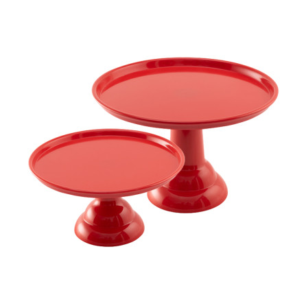 Alzata in melanina rossa Alzata in melanina rossa