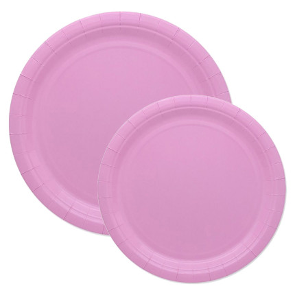 Piatti ecolor in cartoncino in confezione da 25 pezzi