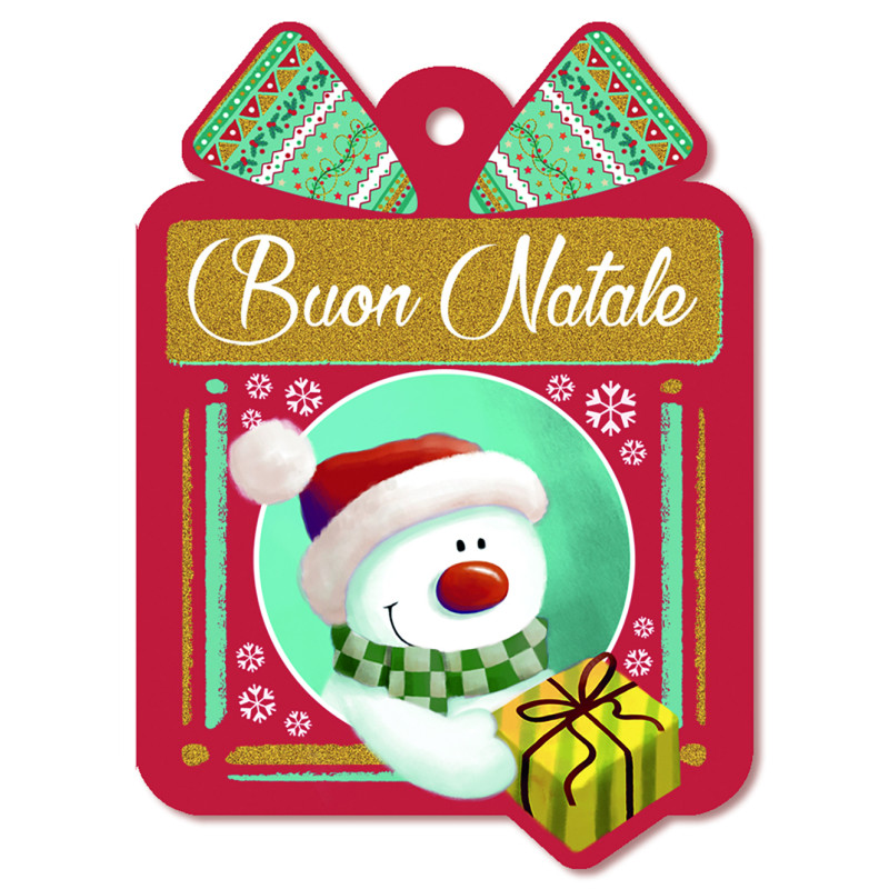 Chiudipacco natale assortiti (4 pezzi)Incartare