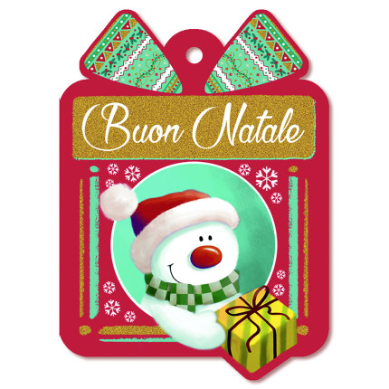 Chiudipacco natale assortiti (4 pezzi)Incartare