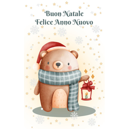 Mini biglietti pupazzi natale (6 pezzi)Incartare