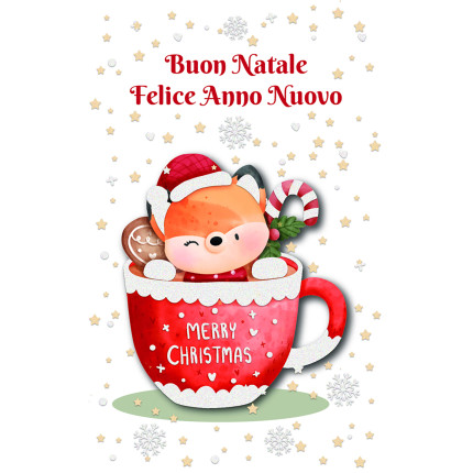 Mini biglietti pupazzi natale (6 pezzi)Incartare