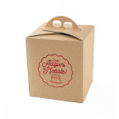 Scatola porta panettone Dolci Auguri di Natale