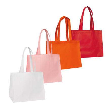 Borsa in tessuto non tessuto plastificata Borsa in tessuto non tessuto plastificata