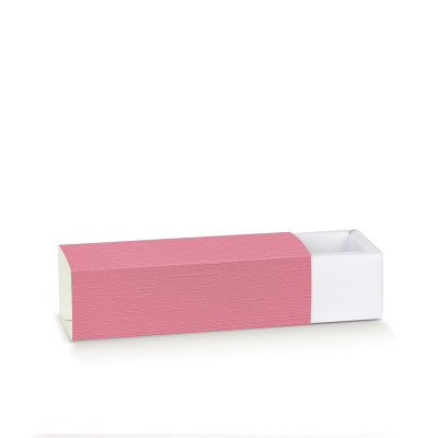 Scatola cassetto porta macarons Fibra fucsia