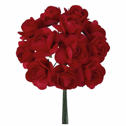 Rose in carta, confezione da 48 pezzi Rose in carta, confezione da 48 pezzi