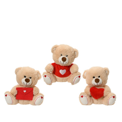 Orsetto peluche con cuore