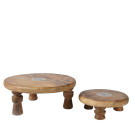 Alzatina in legno di mango