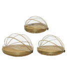 Coprivivande rotondo in bamboo