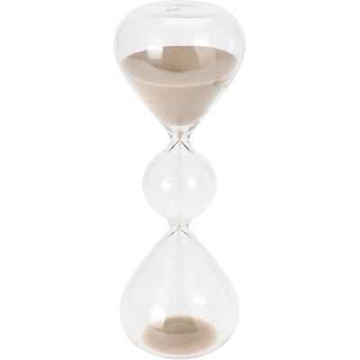 Clessidra in vetro 19cm:Incartare