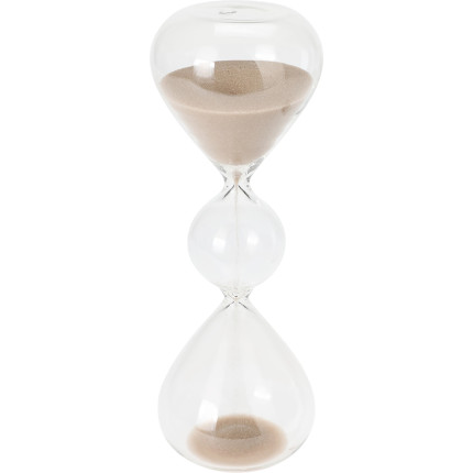 Clessidra in vetro 19cm:Incartare Clessidra in vetro 19cm:Incartare