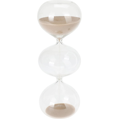 Clessidra in vetro 22cm:Incartare