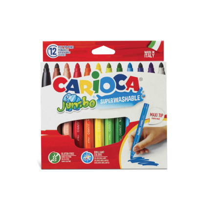 Pennarelli jumbo (12pezzi)Incartare