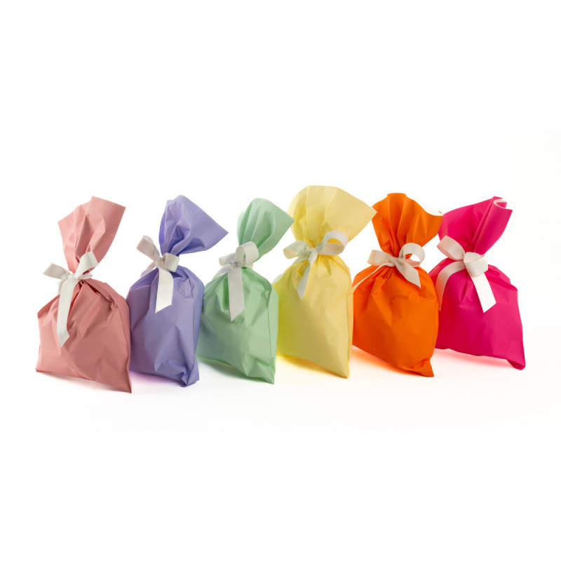 Buste regalo in polipropilene perla