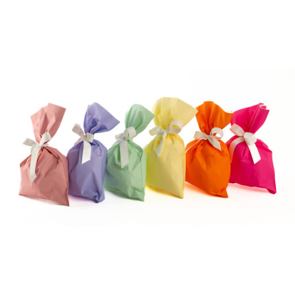 Buste regalo in polipropilene perla