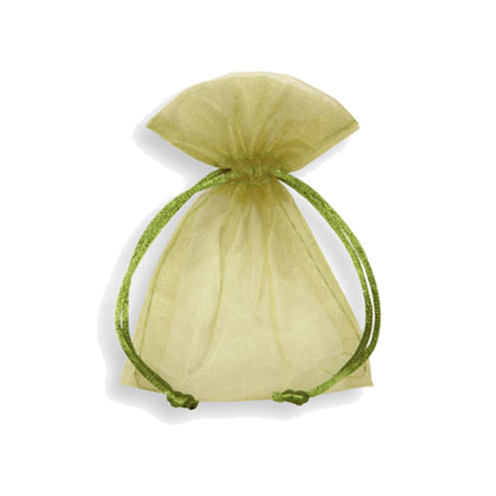 SACCHETTO PORTACONFETTI IN ORGANZA (10 PEZZI)