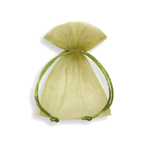 SACCHETTO PORTACONFETTI IN ORGANZA (10 PEZZI)