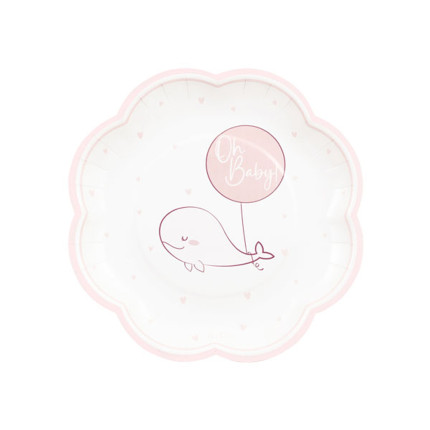 Piatti in Carta Oh Baby! (8 Pezzi)