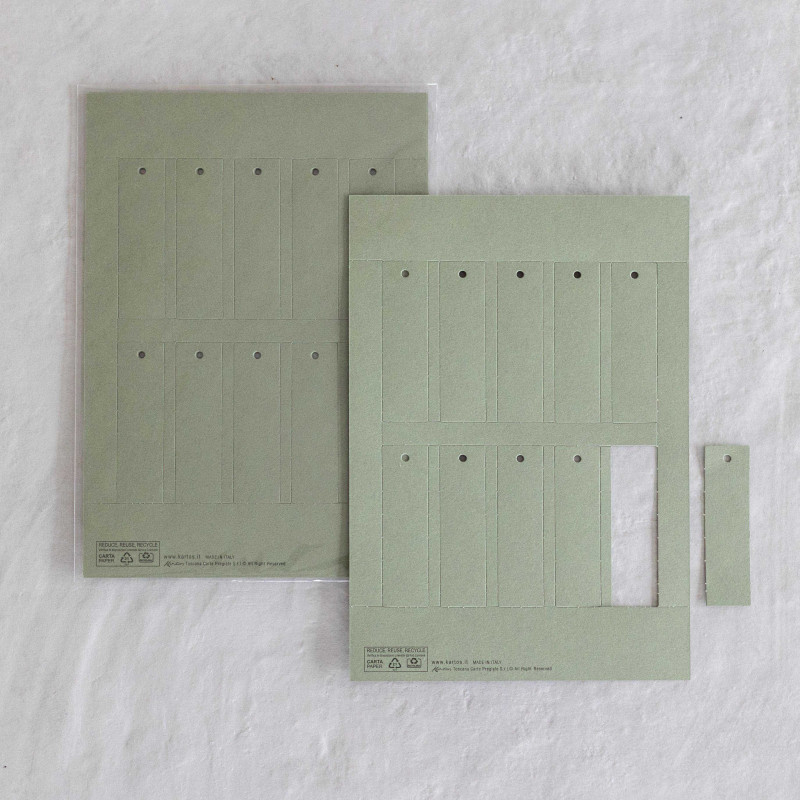 Tag rettangolare: Incartare