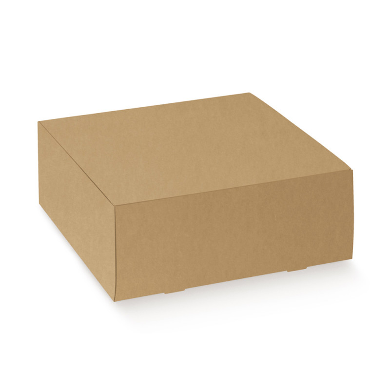Scatola Pratica in Cartoncino Avana - Incartare