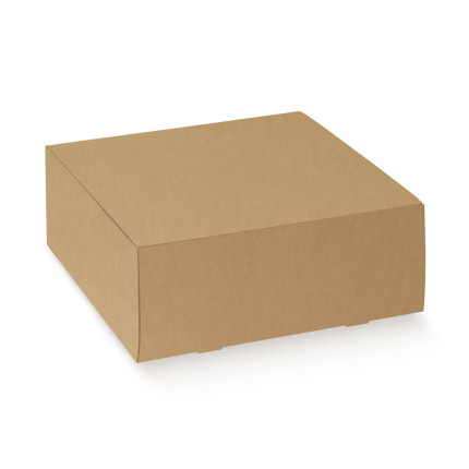 Scatola Pratica in Cartoncino Avana - Incartare