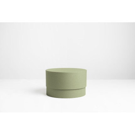 Scatola fashion tonda verde muschio