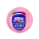 Piatti piani in plastica colorati riutilizzabili (25 pezzi)
