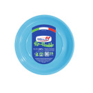 Piatti piani in plastica colorati riutilizzabili (25 pezzi)