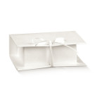 Scatola Book fibra bianco