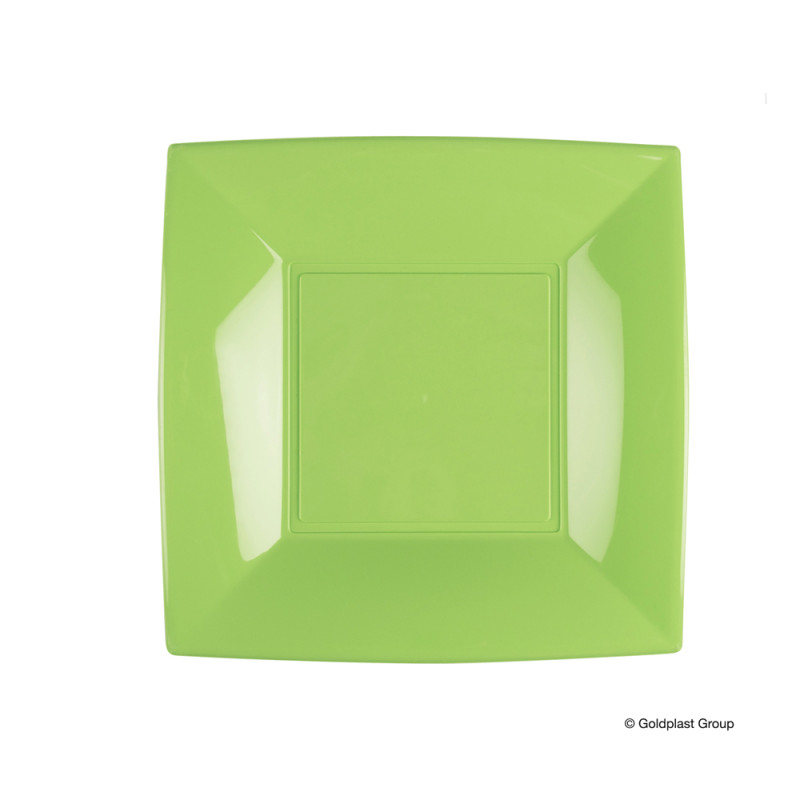 Piatti in plastica grandi nice (12 pezzi)
