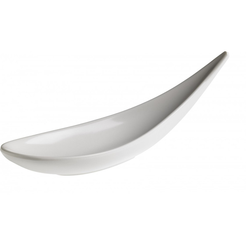 Cucchiaio Finger Food in Melamina Bianco e Nero | Vendita Ingrosso