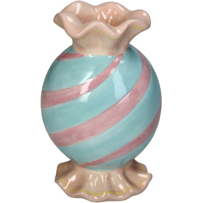 Porta candela Candy in terracotta fantasia
