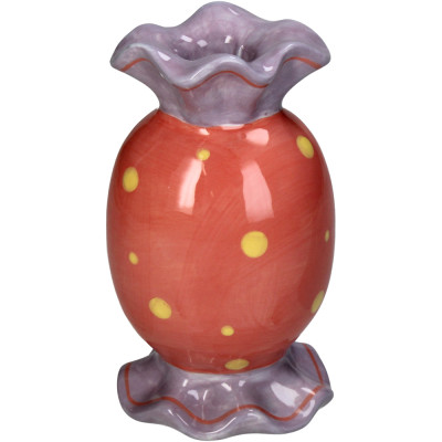 Porta candela Candy in terracotta
