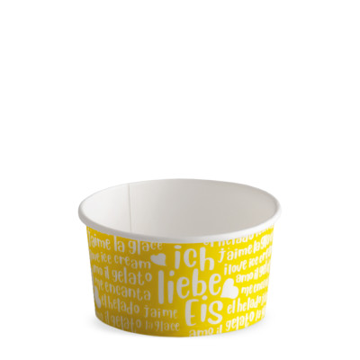Coppette Gelato in Carta Funny 90cc - Confezione da 57 Pezzi