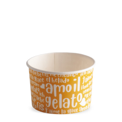 Coppette Gelato in Carta Funny 120cc - Confezione da 57 Pezzi