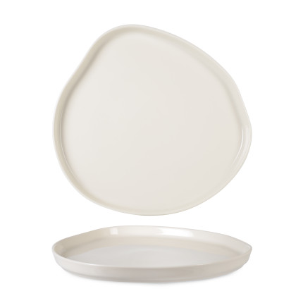 Piatto Piano Vogue con Bordi Ondulati 26CM | Vendita Ingrosso