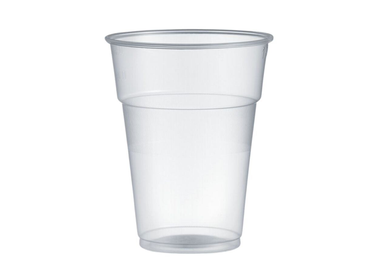 Bicchieri in PP trasparenti 350ML (50 pezzi)