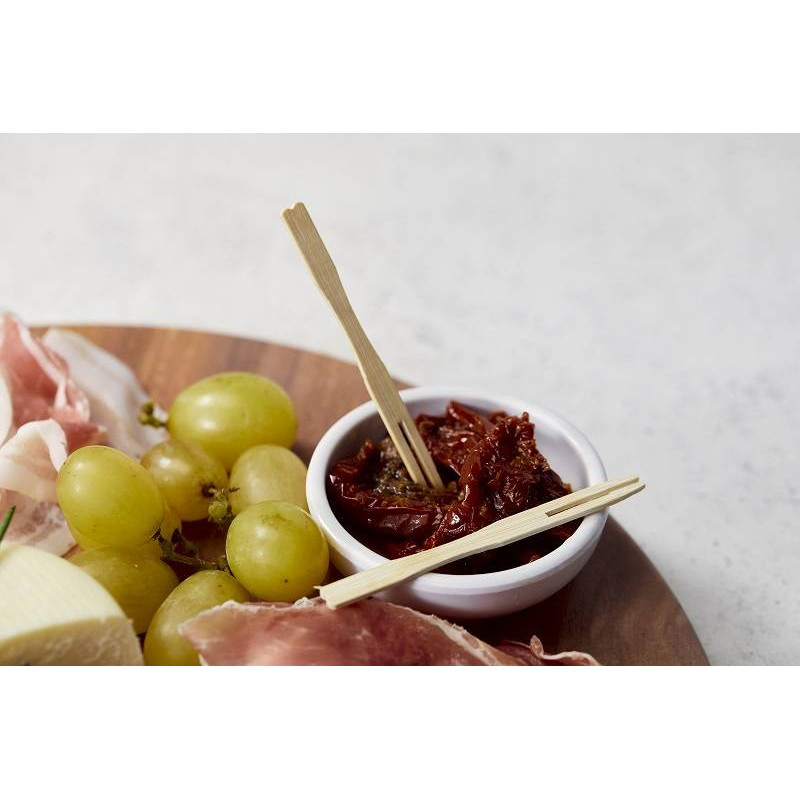 Forchettine lux in bamboo (100 pezzi)