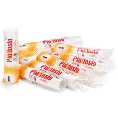 Bicchieri in PP trasparenti (50 pezzi) 2