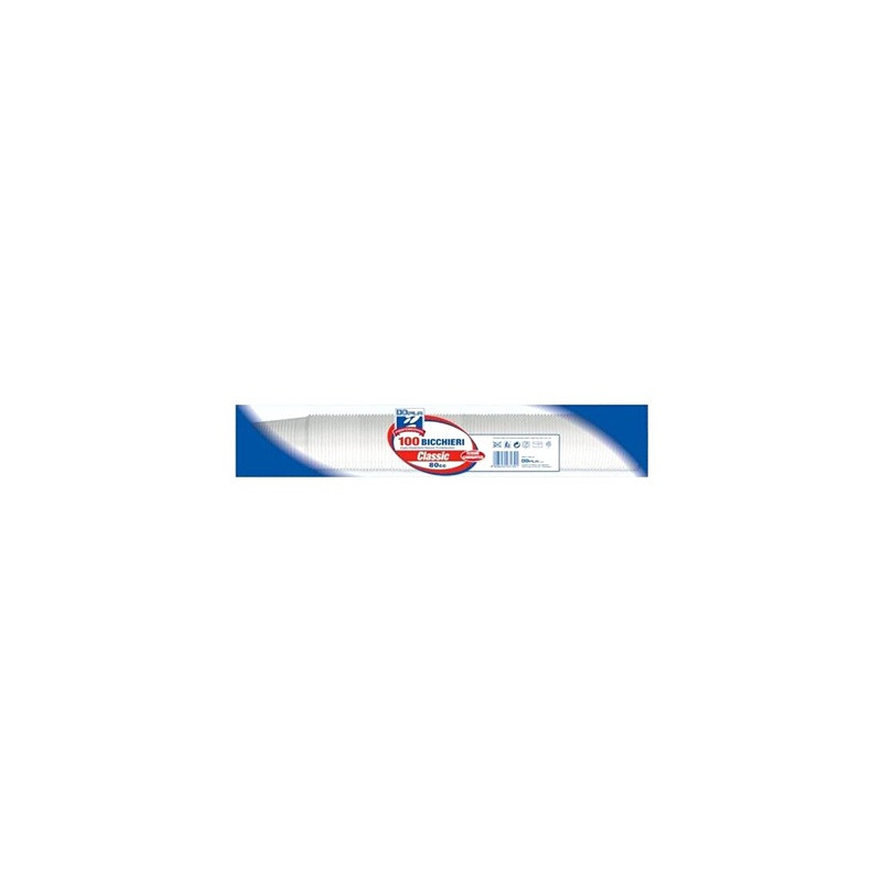 Bicchieri in plastica bianchi 200ML (25 pezzi)