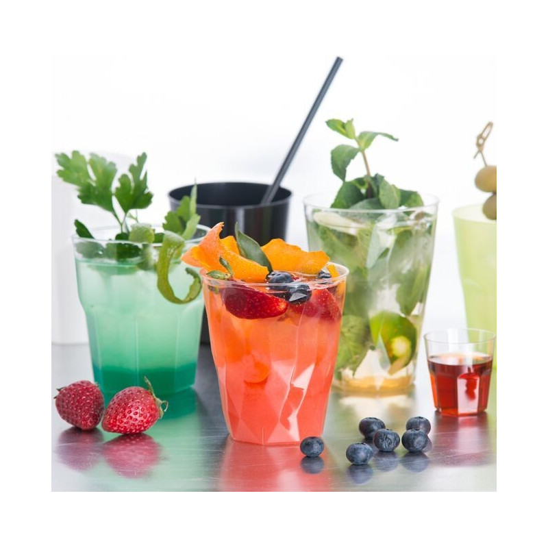 Bicchieri per cocktail satinati riutilizzabili (20 pezzi)