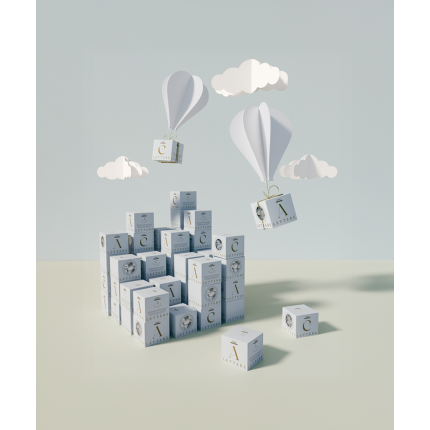 Confetti mandorla e cioccolato con inziale Confetti mandorla e cioccolato con inziale