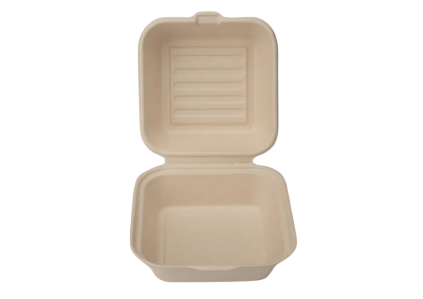 Porta Hamburger Biodegradabile e compostabile in Bagassa per delivery e take away incartare ingrosso online