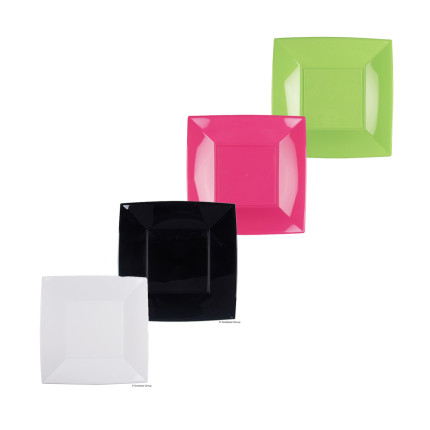 Piatto dessert nice riutilizzabile