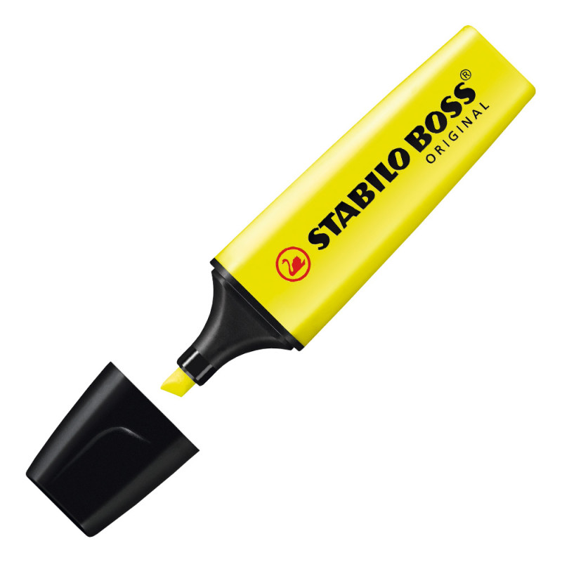 Evidenziatori Stabilo Boss giallo 70/24