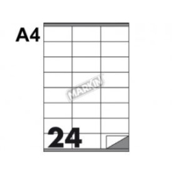 2400 Etichette adesive 70X37MM 2