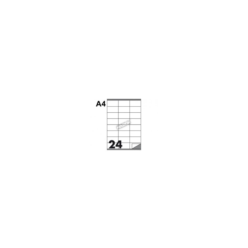 2400 Etichette adesive 70X37MM