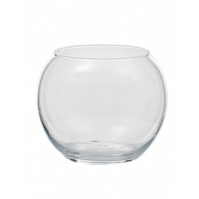 Vaso bowl in vetro trasparente 2