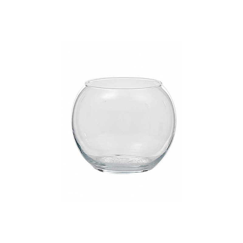 Vaso bowl in vetro trasparente
