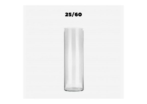 Vaso Cilindrico in Vetro Trasparente Diverse Misure | Vendita Ingrosso